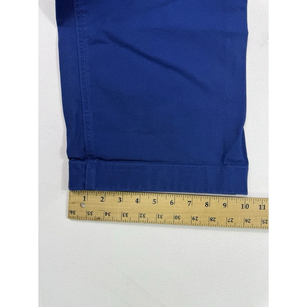 IKEA Blue Utility Work Pants Trousers Straight Fit Q Men 45x29 Tool Cargo Pocket